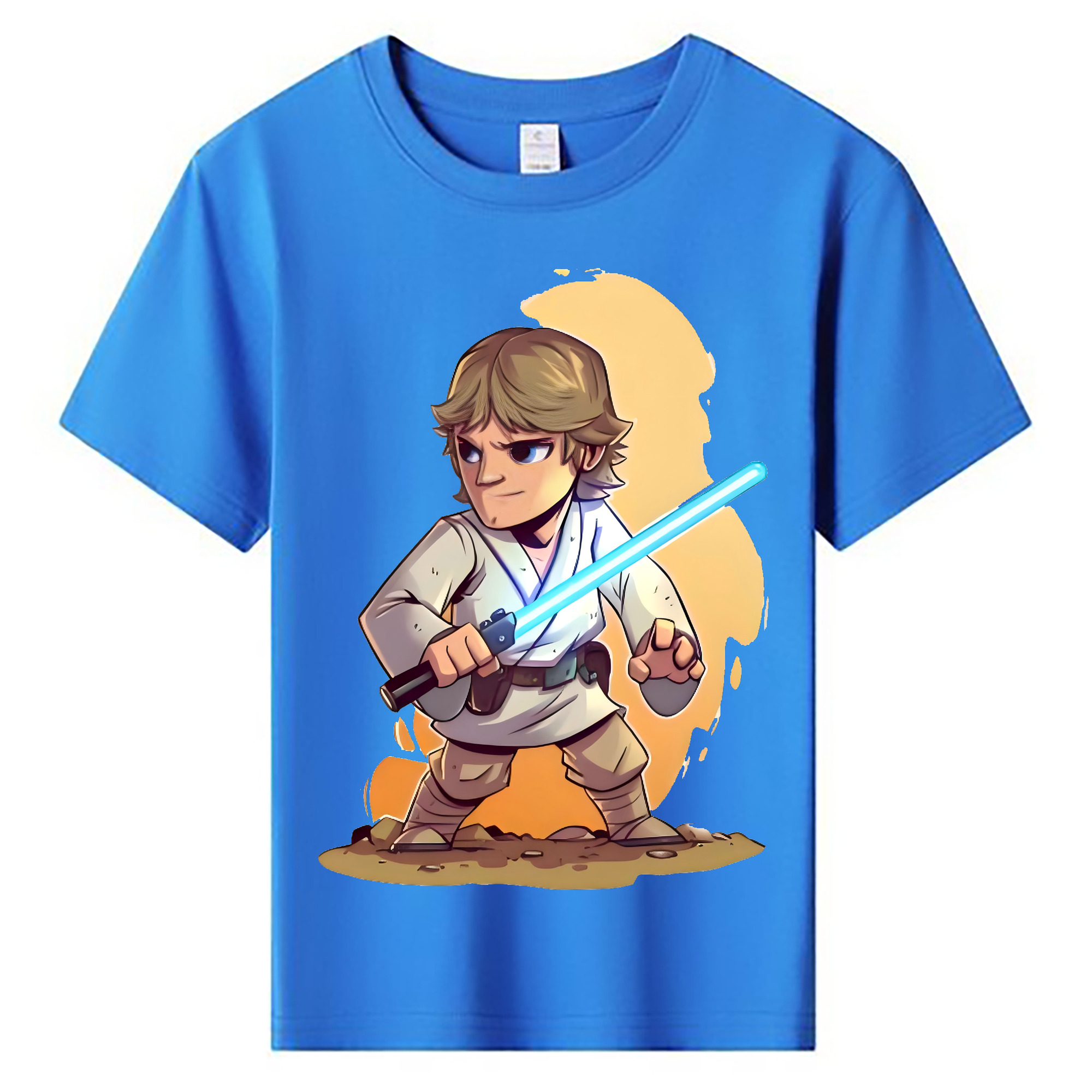 （画像用） スター・ウォーズ Star Wars 綿100％キッズTシャツ（フロントプリント）